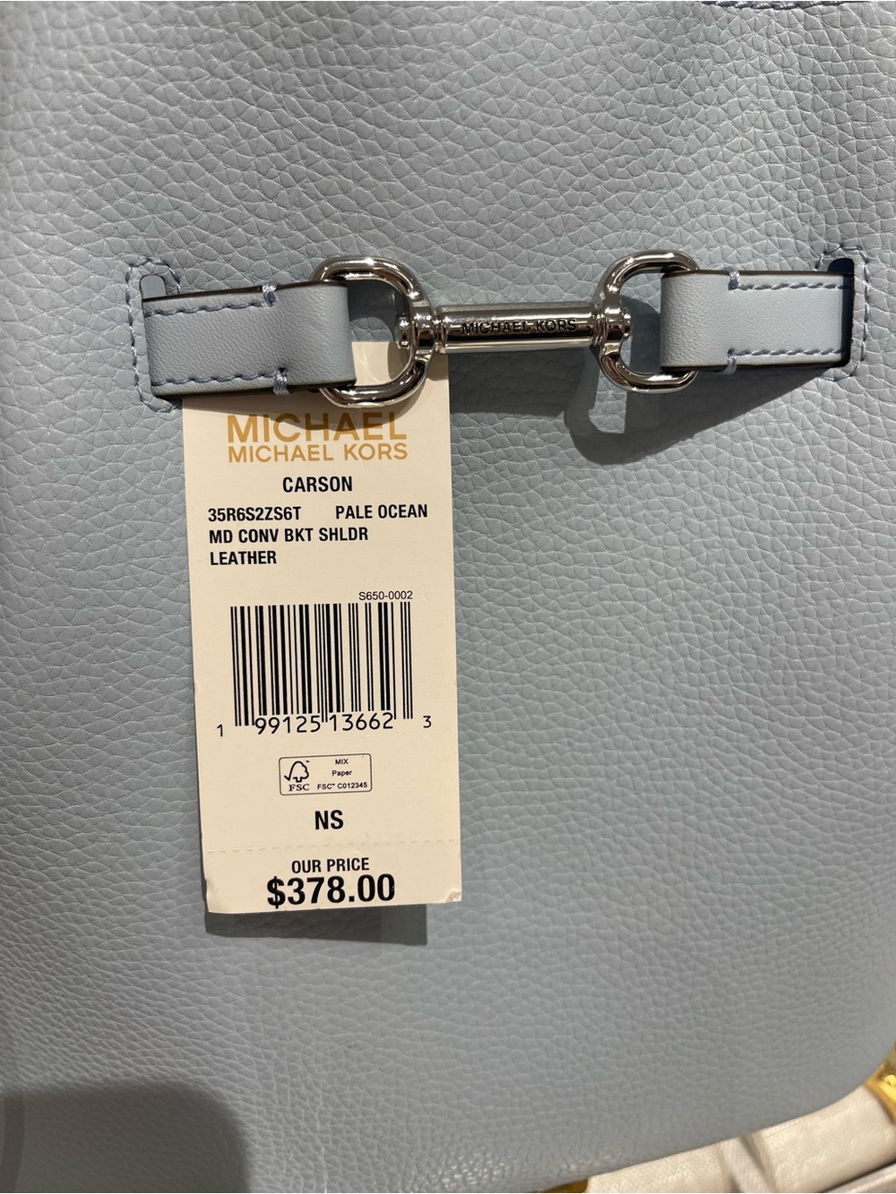 Michael Kors Carson Md Pebbled Leather Convertible Bucket Crossbody Shoulder
NWT - Picture 13 of 16
